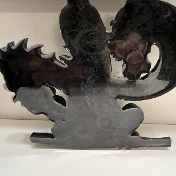 Handmade Resin 3 Headed Dragon - Picture 4 of 4